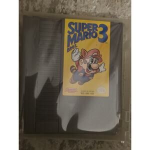 Nintendo Super Mario Bros 3 NES Left Bros Variant Cartridge Tested